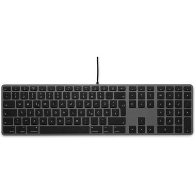 LMP Clavier USB 110 touches filaires (DE, Filaire), Clavier, Gris - Publicité LMP Clavier USB 110 touches filaires (DE, Filaire), Clavier, Gris - Publicité