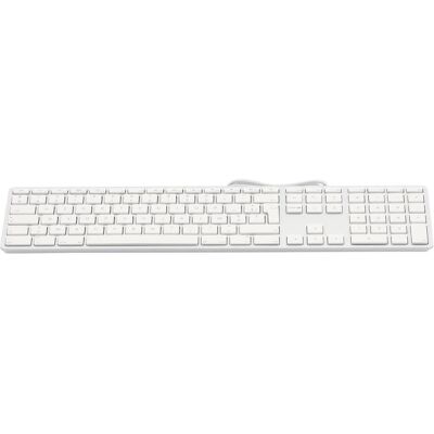 LMP Clavier KB-1243 Blanc, layout FR avec pavé numérique (FR, Filaire), Clavier, Argent - Publicité LMP Clavier KB-1243 Blanc, layout FR avec pavé numérique (FR, Filaire), Clavier, Argent - Publicité