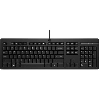 HP 125 Clavier filaire (DE, Filaire), Clavier - Publicité HP 125 Clavier filaire (DE, Filaire), Clavier - Publicité