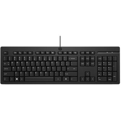 HP 125 Clavier filaire Itallien (IT, Filaire), Clavier, Noir - Publicité HP 125 Clavier filaire Itallien (IT, Filaire), Clavier, Noir - Publicité