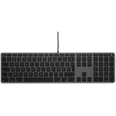 LMP clavier USB filaire Windows OS noir FR AZERTY - clavier - AZERTY (FR, Filaire), Clavier, Gris, Noir - Publicité LMP clavier USB filaire Windows OS noir FR AZERTY - clavier - AZERTY (FR, Filaire), Clavier, Gris, Noir - Publicité