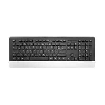 MediaRange Clavier Highline sans fil Souris noire QWERTY (DE, Sans fil), Clavier, Argent, Noir - Publicité MediaRange Clavier Highline sans fil Souris noire QWERTY (DE, Sans fil), Clavier, Argent, Noir - Publicité