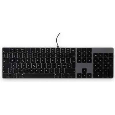LMP USB-C Tastatur mit Zahlenblock IT (italienisch) Layout (IT, Filaire), Clavier, Gris - Publicité LMP USB-C Tastatur mit Zahlenblock IT (italienisch) Layout (IT, Filaire), Clavier, Gris - Publicité