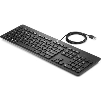 HP Entreprises (DE, Filaire), Clavier, Noir - Publicité HP Entreprises (DE, Filaire), Clavier, Noir - Publicité