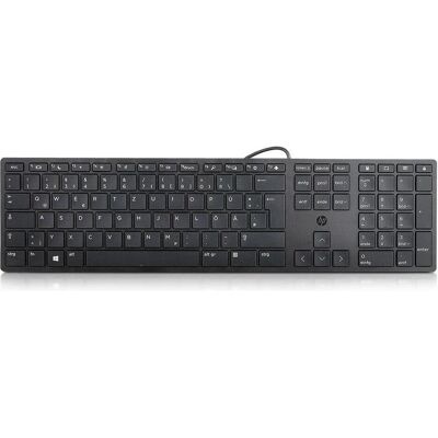 HP 320K WD KEYBOARD Français (FR, Filaire), Clavier, Noir - Publicité HP 320K WD KEYBOARD Français (FR, Filaire), Clavier, Noir - Publicité