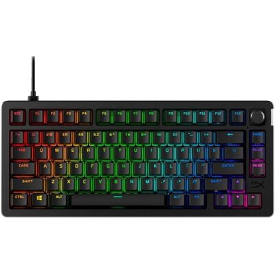 HP HyperX Alliage Rise 75 (DE, Filaire), Clavier, Noir - Publicité HP HyperX Alliage Rise 75 (DE, Filaire), Clavier, Noir - Publicité