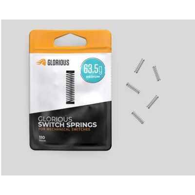 Glorious Switch Spring - Moyen (63.5g) GLO-ACC-SS-M, Souris + clavier : accessoires - Publicité Glorious Switch Spring - Moyen (63.5g) GLO-ACC-SS-M, Souris + clavier : accessoires - Publicité