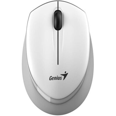 Souris sans fil Genius NX-7009 - 1200DPI - Blanc/Gris - Publicité Souris sans fil Genius NX-7009 - 1200DPI - Blanc/Gris - Publicité