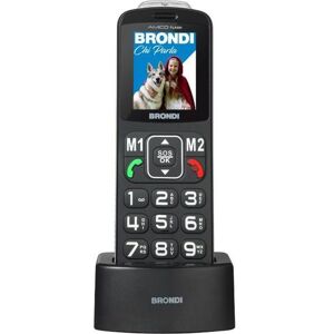Brondi Amico Flash Schwarz, Handy für Senioren (2"), Téléphone portable à touches, Noir - Publicité Brondi Amico Flash Schwarz, Handy für Senioren (2"), Téléphone portable à touches, Noir - Publicité