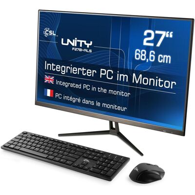 CSL Unity F27-ALS N200 PC Tout-en-Un - Windows 11 - Publicité CSL Unity F27-ALS N200 PC Tout-en-Un - Windows 11 - Publicité