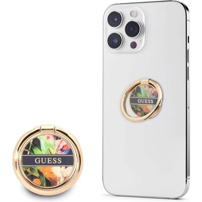 Guess Anneau Support Smartphone Violet Clair - Accessoire Téléphone - Publicité Guess Anneau Support Smartphone Violet Clair - Accessoire Téléphone - Publicité