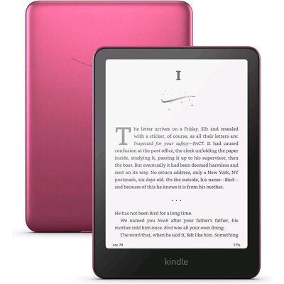 Amazon Kindle 12e Génération 7" Lecteur ebook - Framboise - Publicité Amazon Kindle 12e Génération 7" Lecteur ebook - Framboise - Publicité