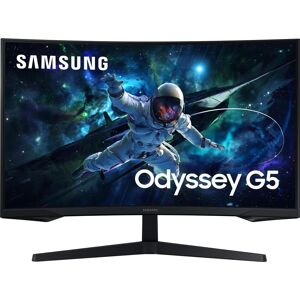 Samsung Odyssey G5 - G55C (2560 x 1440 pixels, 32"), Moniteur, Noir - Publicité Samsung Odyssey G5 - G55C (2560 x 1440 pixels, 32"), Moniteur, Noir - Publicité