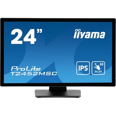 IIYAMA Système POS, TFT T2452MSC 60.5cm IPS TOUCH 24"/1920x1080/HDMI/DP/2xUSB - Publicité IIYAMA Système POS, TFT T2452MSC 60.5cm IPS TOUCH 24"/1920x1080/HDMI/DP/2xUSB - Publicité