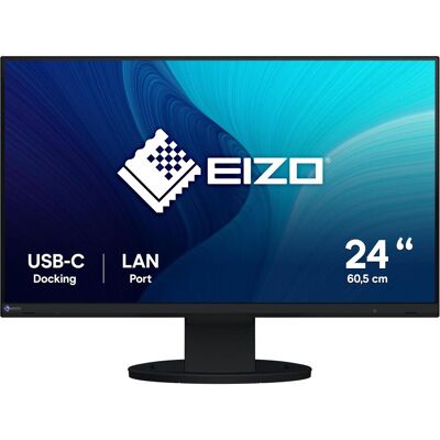 Eizo EV2490 FlexScan (1920 x 1080 pixels, 23.80"), Moniteur, Noir - Publicité Eizo EV2490 FlexScan (1920 x 1080 pixels, 23.80"), Moniteur, Noir - Publicité