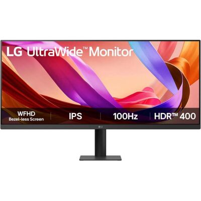 LG UltraWide 34U511A-B (2560 x 1080 pixels, 34"), Moniteur, Noir - Publicité LG UltraWide 34U511A-B (2560 x 1080 pixels, 34"), Moniteur, Noir - Publicité