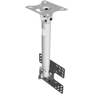 Vision - Befestigungskit (Deckenmontage) - für Flachbildschirm - Stahl - weiss, Schwarz - Bildschirmg (Plafond, 50", 25 kg), Support de moniteur, Blanc, Noir - Publicité Vision - Befestigungskit (Deckenmontage) - für Flachbildschirm - Stahl - weiss, Schwarz - Bildschirmg (Plafond, 50", 25 kg), Support de moniteur, Blanc, Noir - Publicité