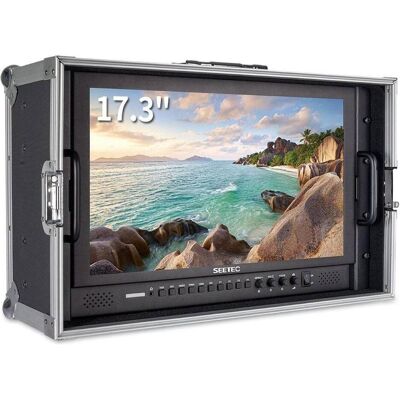 Feelworld SEETEC 17.3" 1920Ã1080 Pro Broadcast LCD Monitor with 3G SDI HDMI AV (suitcase) (17.30", Full HD), Moniteur vidéo, Noir - Publicité Feelworld SEETEC 17.3" 1920Ã1080 Pro Broadcast LCD Monitor with 3G SDI HDMI AV (suitcase) (17.30", Full HD), Moniteur vidéo, Noir - Publicité
