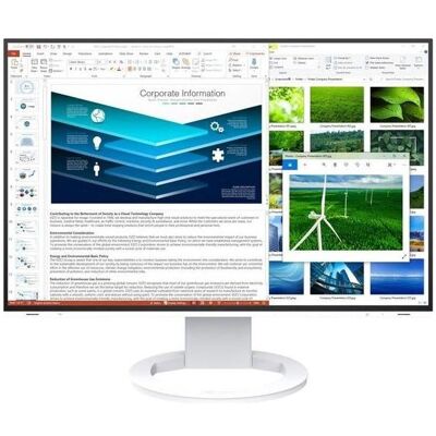 Eizo FlexScan EV2485 (1920 x 1200 pixels, 24.10"), Moniteur, Blanc - Publicité Eizo FlexScan EV2485 (1920 x 1200 pixels, 24.10"), Moniteur, Blanc - Publicité