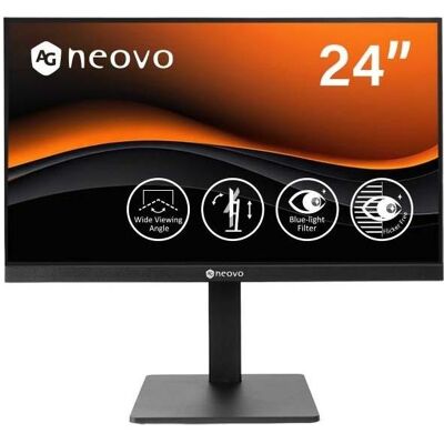 AG neovo Écran MONITOR LED LH-2404 HDMI DP 120 Hz (1920 x 1080 pixels, 21.50"), Moniteur, Noir - Publicité AG neovo Écran MONITOR LED LH-2404 HDMI DP 120 Hz (1920 x 1080 pixels, 21.50"), Moniteur, Noir - Publicité
