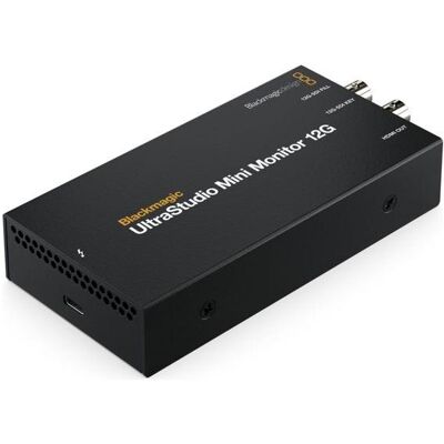 Blackmagic UltraStudio Mini Monitor 12G, Moniteur vidéo, Noir - Publicité Blackmagic UltraStudio Mini Monitor 12G, Moniteur vidéo, Noir - Publicité