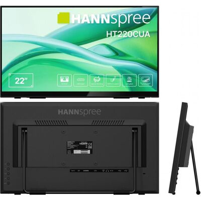 Hannspree HT220CUA Display Touch (1920 x 1080 pixels, 21.45"), Moniteur, Noir - Publicité Hannspree HT220CUA Display Touch (1920 x 1080 pixels, 21.45"), Moniteur, Noir - Publicité