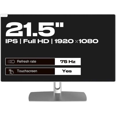 Japannext 54,6cm JN-IPS2152FHDR-C65W-FLD-T HDMI/DP Touch FHD (1920 x 1080 pixels, 21.50"), Moniteur, Gris - Publicité Japannext 54,6cm JN-IPS2152FHDR-C65W-FLD-T HDMI/DP Touch FHD (1920 x 1080 pixels, 21.50"), Moniteur, Gris - Publicité