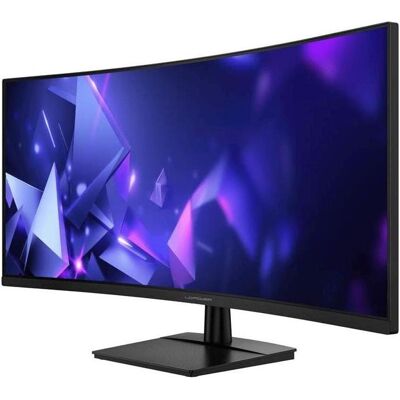 LC-Power LC-M34QC (3440 x 1440 pixels, 34"), Moniteur, Noir - Publicité LC-Power LC-M34QC (3440 x 1440 pixels, 34"), Moniteur, Noir - Publicité