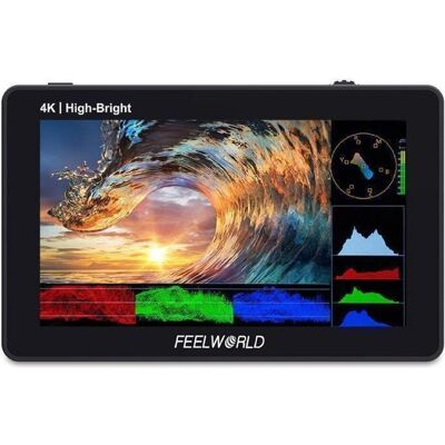Feelworld F6 Plus X (5.50", 4K), Moniteur vidéo, Noir - Publicité Feelworld F6 Plus X (5.50", 4K), Moniteur vidéo, Noir - Publicité