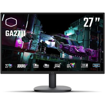 Cooler Master GA2711 (2560 x 1440 pixels, 27"), Moniteur, Noir - Publicité Cooler Master GA2711 (2560 x 1440 pixels, 27"), Moniteur, Noir - Publicité
