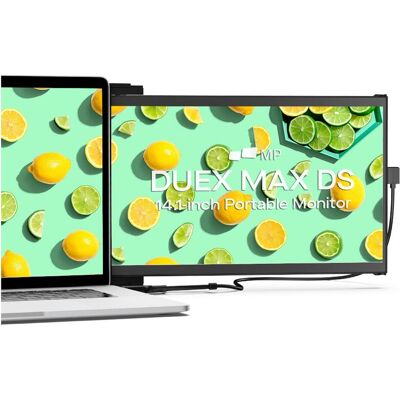 Mobile Pixels Duex Max DS (1920 x 1080 pixels, 14.10"), Moniteur, Noir - Publicité Mobile Pixels Duex Max DS (1920 x 1080 pixels, 14.10"), Moniteur, Noir - Publicité