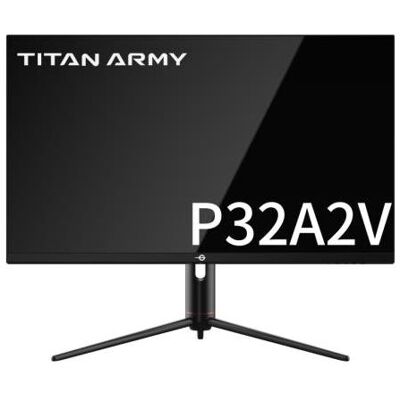 Titan Army monitor P32A2V (32"), Moniteur, Noir - Publicité Titan Army monitor P32A2V (32"), Moniteur, Noir - Publicité