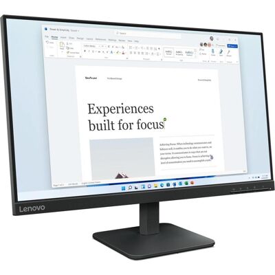IBM L24-4e (1920 x 1080 pixels, 23.80"), Moniteur, Noir - Publicité IBM L24-4e (1920 x 1080 pixels, 23.80"), Moniteur, Noir - Publicité