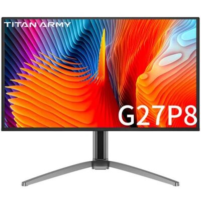 Titan Army monitor G27P8 (2560 x 1440 pixels, 26.50"), Moniteur, Noir, Argent - Publicité Titan Army monitor G27P8 (2560 x 1440 pixels, 26.50"), Moniteur, Noir, Argent - Publicité