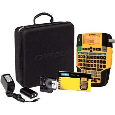 Dymo Malette kit Rhino 4200, IT/PT/ES/TR/NL (180 dpi), Imprimante d'étiquettes, Noir, Jaune - Publicité Dymo Malette kit Rhino 4200, IT/PT/ES/TR/NL (180 dpi), Imprimante d'étiquettes, Noir, Jaune - Publicité