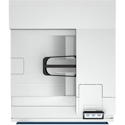 HP LaserJet Enterprise 8501DN Printer Eu (Laser, Noir et blanc), Imprimante, Blanc, Bleu - Publicité HP LaserJet Enterprise 8501DN Printer Eu (Laser, Noir et blanc), Imprimante, Blanc, Bleu - Publicité