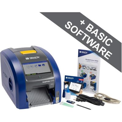 Brady i5300-600C-UE, imprimante d'étiquettes (220V), impression par transfert thermique, largeur max. (600 dpi), Imprimante d'étiquettes - Publicité Brady i5300-600C-UE, imprimante d'étiquettes (220V), impression par transfert thermique, largeur max. (600 dpi), Imprimante d'étiquettes - Publicité