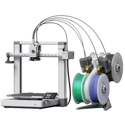 BambuLab A1 Combo AMS Lite multicolore - Caméra - Filament - Publicité BambuLab A1 Combo AMS Lite multicolore - Caméra - Filament - Publicité