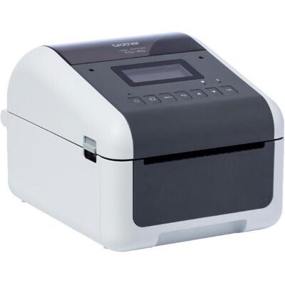 Brother Td-4550dnwb (300 dpi), Imprimante d'étiquettes, Gris, Noir - Publicité Brother Td-4550dnwb (300 dpi), Imprimante d'étiquettes, Gris, Noir - Publicité