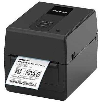 Toshiba BV420T-GS02-QM-S Thermique direct Imprimante à transfert thermique - Imprimante (203 dpi), Imprimante d'étiquettes, Noir - Publicité Toshiba BV420T-GS02-QM-S Thermique direct Imprimante à transfert thermique - Imprimante (203 dpi), Imprimante d'étiquettes, Noir - Publicité