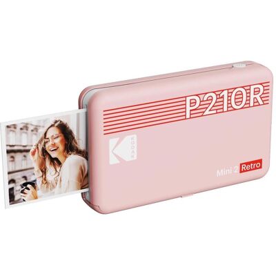 Kodak Mini 2 Retro mobile photo printer pink (Couleur), Imprimante, Pink - Publicité Kodak Mini 2 Retro mobile photo printer pink (Couleur), Imprimante, Pink - Publicité