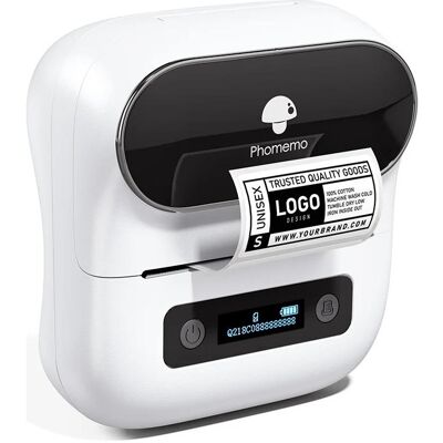 Phomemo M220 WHI (203 dpi), Imprimante d'étiquettes, Blanc - Publicité Phomemo M220 WHI (203 dpi), Imprimante d'étiquettes, Blanc - Publicité