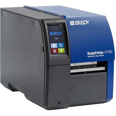 Brady Printer i7100-300-UE Imprimante à transfert thermique largeur max. 110 mm 300 dpi USB - Impression (300 dpi), Imprimante d'étiquettes, Bleu, Noir - Publicité Brady Printer i7100-300-UE Imprimante à transfert thermique largeur max. 110 mm 300 dpi USB - Impression (300 dpi), Imprimante d'étiquettes, Bleu, Noir - Publicité