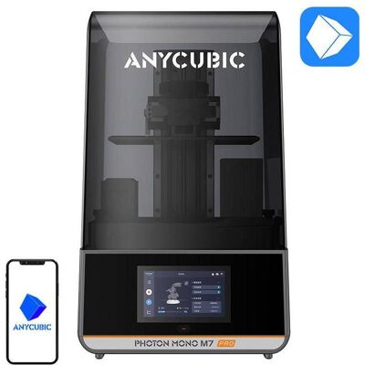 Anycubic Photon Mono M7 Pro (223 x 126 x 230 mm), Imprimante 3D, Noir - Publicité Anycubic Photon Mono M7 Pro (223 x 126 x 230 mm), Imprimante 3D, Noir - Publicité