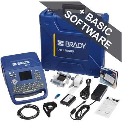 Brady M710-WB-CYRILLIC, imprimante d'étiquettes M710, imprimante mobile à transfert thermique, clavier (300 dpi), Imprimante d'étiquettes, Blanc - Publicité Brady M710-WB-CYRILLIC, imprimante d'étiquettes M710, imprimante mobile à transfert thermique, clavier (300 dpi), Imprimante d'étiquettes, Blanc - Publicité