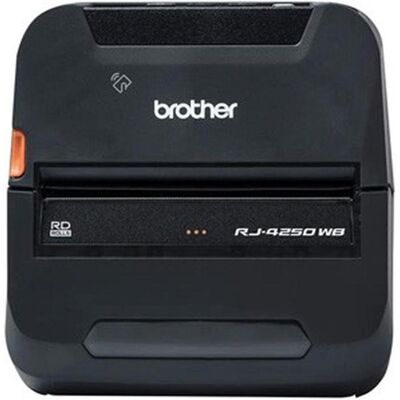 Brother RJ4250WBLZ1 imprimante mobile (203 dpi), Imprimante d'étiquettes, Noir - Publicité Brother RJ4250WBLZ1 imprimante mobile (203 dpi), Imprimante d'étiquettes, Noir - Publicité