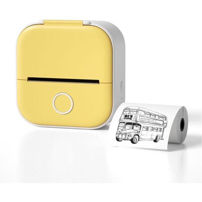 Phomemo T02 YLW, Imprimante de caisse, Jaune - Publicité Phomemo T02 YLW, Imprimante de caisse, Jaune - Publicité