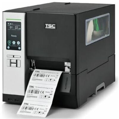 TSC MH641T, 24 points/mm (600dpi), Disp., RTC, USB, RS232, Ethernet (600 dpi), Imprimante d'étiquettes, Noir, Gris - Publicité TSC MH641T, 24 points/mm (600dpi), Disp., RTC, USB, RS232, Ethernet (600 dpi), Imprimante d'étiquettes, Noir, Gris - Publicité