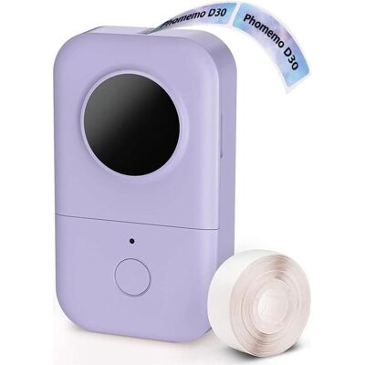 Phomemo D30 PUR (203 dpi), Imprimante d'étiquettes, Violet - Publicité Phomemo D30 PUR (203 dpi), Imprimante d'étiquettes, Violet - Publicité