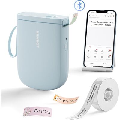 Niimbot D11H Bleu 12-15mm Bluetooth Imprimante d'étiquettes - Publicité Niimbot D11H Bleu 12-15mm Bluetooth Imprimante d'étiquettes - Publicité